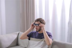 Wholesale Large FOV 43 Degree Headset 1080P OEM &amp; ODM 3D VR Smart Glasses from china suppliers