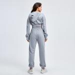 Cotton 85% Cropped Loose Fit Cotton Set Womens Casual Suits Athletic Yoga Sets