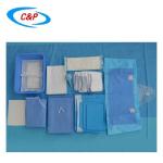 Soft Disposable Baby Delivery Kit Nonwoven Blue OB Delivery Pack For Surgery