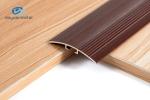 Antislip Aluminium Floor Edge Trim 2mm Thickness 35mm Height Wood Grain