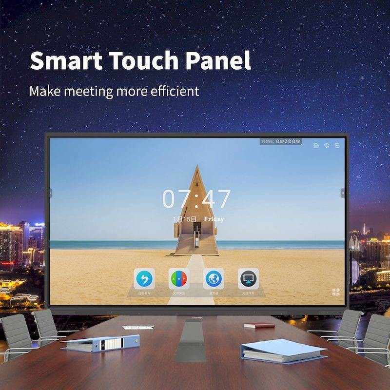 86" Smart Interactive Whiteboard For School Classroom Teaching Online Boards Conference With Windows Mac