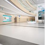 Commercial PVC Flooring Roll Waterproof Anti-Slip School Hospital Shopping Mall