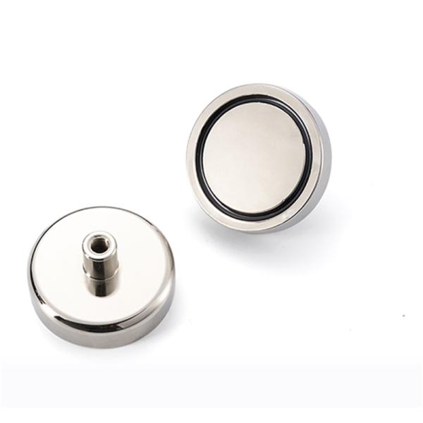 Permanent Magnetic Materials Inside Screw Round Pot Magnet Neodymium Rare Earth Magnets