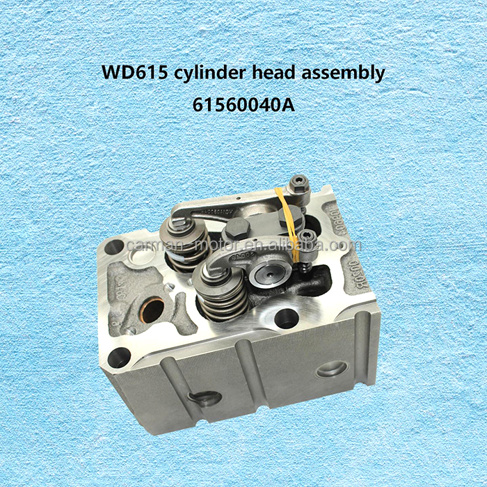 61560040040A Diesel Engine Spare Parts Cylinder Head Assy For Wheel Loader WD615