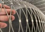 Cable Mesh 70*70mm Wire Rope Mesh 304 Stainless Steel Rope Net