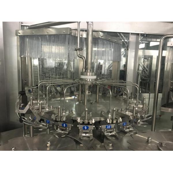 Large Beer Filling Machine , Industrial Beer Brewing Equipment System Stainless Steel