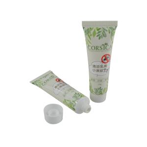 Wholesale empty plastic tube with flip top cap, face wash cream soft tubes packaging for cosmetics from china suppliers