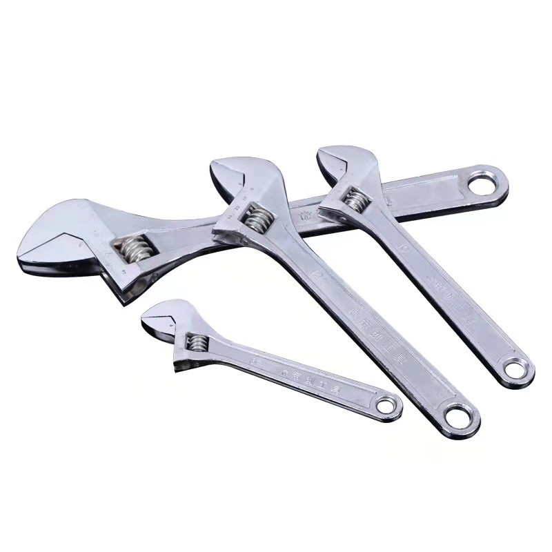 Adjustable wrench, 12 "/300mm, maximum opening 50mm, surface electrophoresis treated, tool steel, 750g,