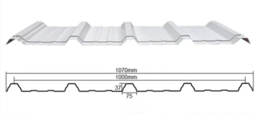 Made in China UPVC Corrugated Roofing Sheets in Various Colors