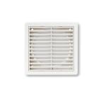 Plastic Eggcrate Grille 100mm 125mm 150mm 200mm Round/ Square Shape for Hotels