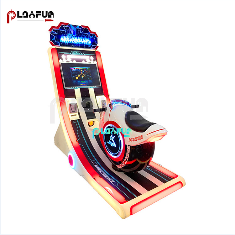 New Coin Operated Kids Phantom Motor Super Motor Racing Game Arcade Motorcycle Motorbike Racing Gaming Machine