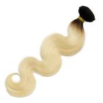 Brazilian Human Ombre Hair Weave Body Wave Raw Virgin Hair 12 Inch - 24 Inches