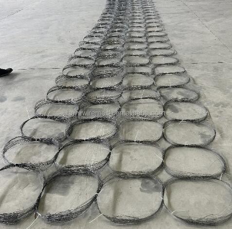 Tank Barrier Wire Mesh Security Anti Tank Steel Wire Mesh Trap