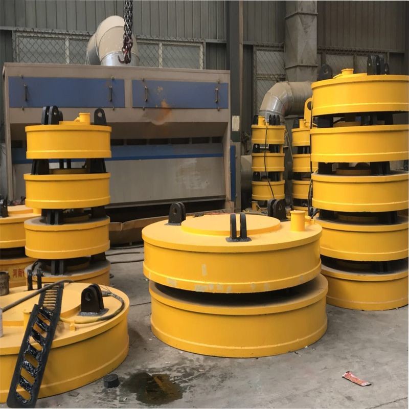 Strong Magnet Electromagnetic Chuck Suction Cups Lift Scrap Steel