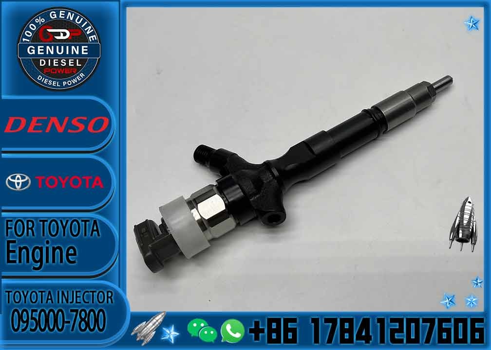 Hot 2KD-FTV Diesel Fuel Injector 23670-30310 DENSO 9709500-780 095000-7800 for DENSO TOYOTA HILUX 2.5L