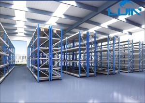 Wholesale Industrial Warehouse Storage Racks Four Level 110LBS / 500kg Per Shelf from china suppliers