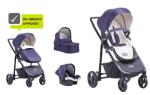 Deluxe Aluminum 3 in 1baby stroller
