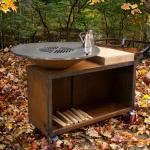 Outdoor Stainless Steel BBQ Grill Assembly Required Yes Rusted Steel