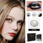 Daily Colored 14mm Contact Lens Contacts Cyan Grey Brown