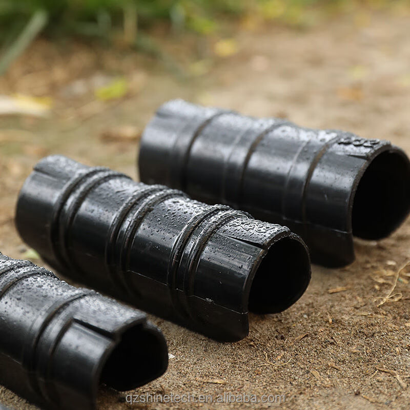 White Black ABS PC Plastic Tube Clip For 19mm 20mm 22mm 25mm 32mm Greenhouse Accessory