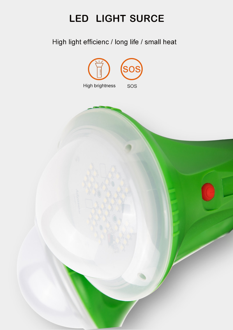 Compact And Waterproof Solar Lighting Kits Portable LED Home Power