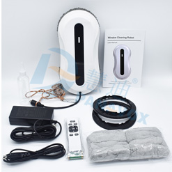 Remote Control Automatic Window Cleaner 650mAh App Control Robot Cleaner For Windows