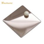 Smooth Cold Rolled Stainless Steel Plate Gold Rose Green Four Feet