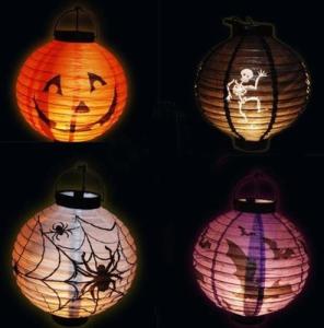 Wholesale Halloween Paper Lanterns promotion gift from china suppliers