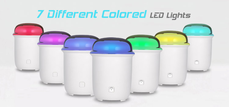 Cup Shaped Decorative Mini Cool Mist 70ml USB Air Humidifier