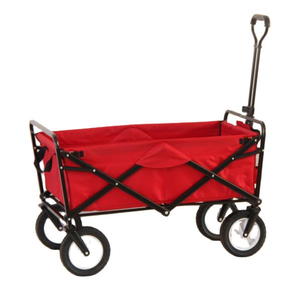Stainless Steel Beach Wagon Heavy Duty Mover Trolley for Outdoor Camping