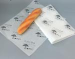 White Eco Friendly Food Wrapping Paper Parchment Food Grade Hot Sandwich