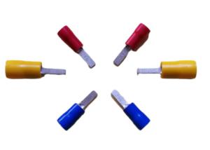 Wholesale Vinyl Insulated Blade 27A Pre Insulated Blade Terminals Flared Entry Copper Sleeve from china suppliers
