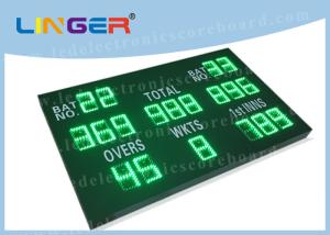 Wholesale Inside Led Cricket Scoreboard Green Color High Resolution 1000mm*1600mm*90mm from china suppliers
