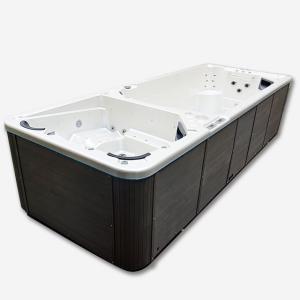 Wholesale Luxury Rectangular 10 Person Big Swim Spa Outdoor Whirlpool Hot Tub from china suppliers