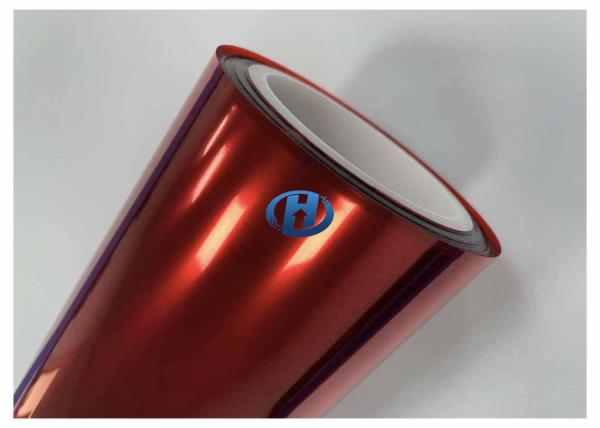 20 μm Red PET Non Silicone Release Film, used as waste discharge films in 3C