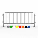 Galvanized Steel Crowd Construction Barrier Fence 1100X2100mm