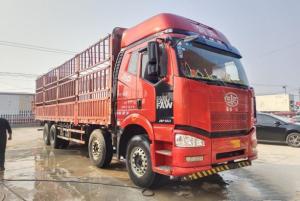 Wholesale JAC 600Nm Used Dump Truck 350HP Column Plate Cargo Truck from china suppliers