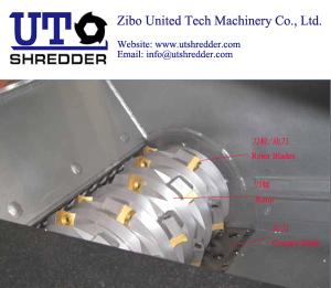 Wholesale Single Shaft Crusher S3080 automatic Plastic, tire, wood, metal, cable shredding machine crusher - china famous shredder from china suppliers