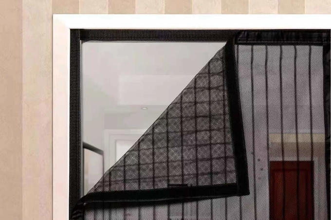 Wholesale Only Polyester Mosquito Net Curtain,Soft Door Curtain, Magnetic Screen Door Curtain 100x220cm