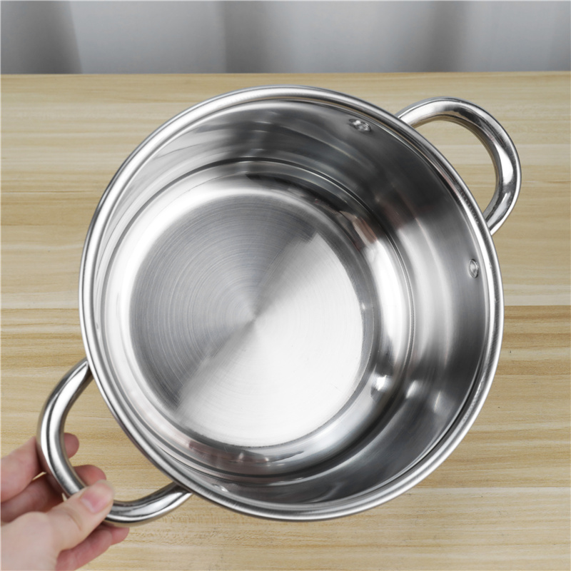 Restaurants 410 Stainless Steel Pot Set 15pcs For Kitchen Cooking