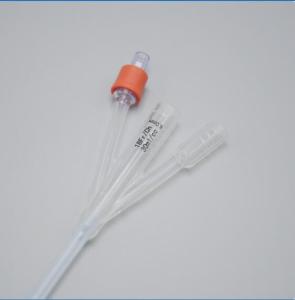 Wholesale 30ml Three Way Silicone Foley Catheter Anti Back Flow 400mm Length from china suppliers