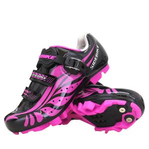 Wholesale Self Locking Ladies Cycle Touring Shoes , Womens Mountain Bike Cycling Shoes from china suppliers