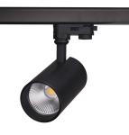powergear track fitting 15W white black color led track spotlight 3circuit