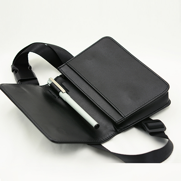 Anti Theft Travel Waist Bag , Lightweight Black Waterproof Fanny Pack
