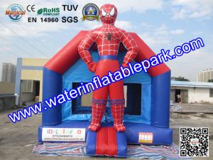 Wholesale Outdoor Spiderman Inflatable Bouncy Castle Jumper , PVC Jumping Castle For Kids from china suppliers