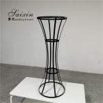 ZT-591 New wedding decor centerpieces tall iron black flower stand