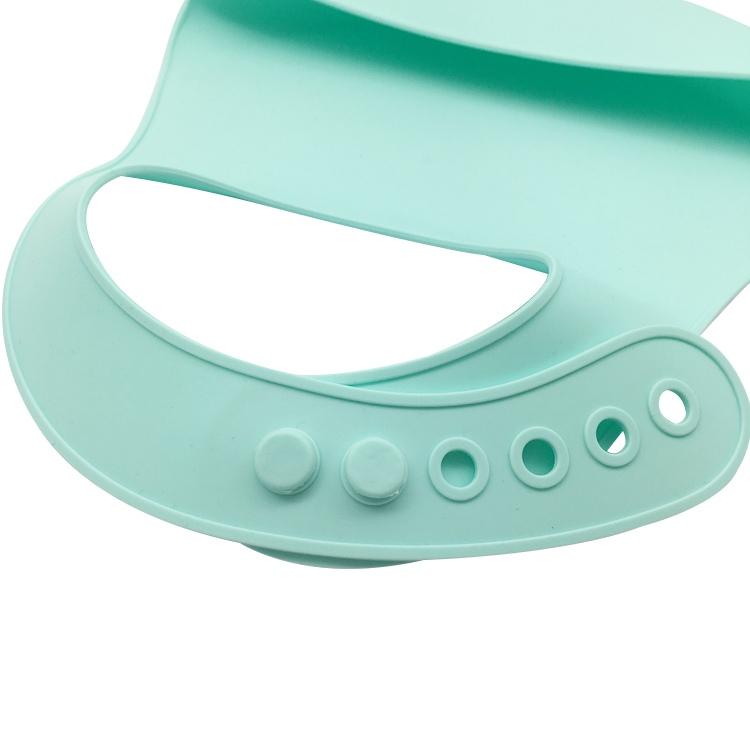 Amazon Best Selling Bpa Free Easily Wipes Clean Waterproof Anti-bacterial Silicone Baby Drool Bib Best Gift For Baby