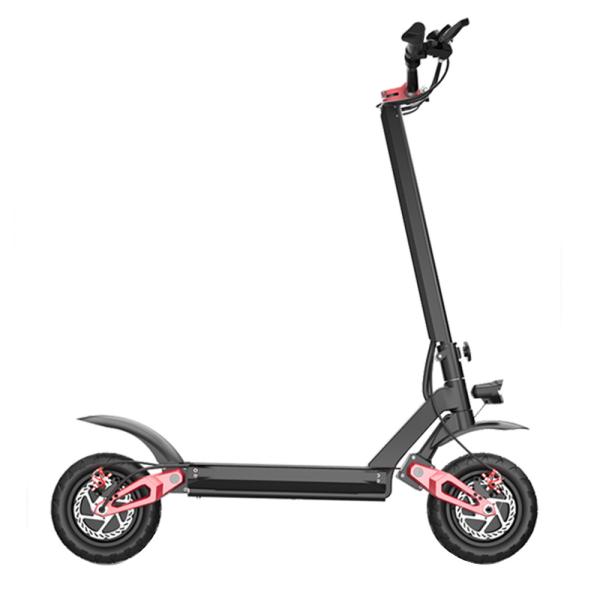 Aluminium Alloy Long Range Electric Scooter Foldable 10 Inch Tire 120 X 30 X