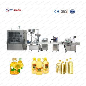 Wholesale PET Bottle Cookie Edible Sunflower Oil Filling Packing Machine Stainless Steel 316 from china suppliers