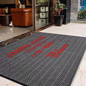 Wholesale 8MM Heavy Duty Entrance Mats Commercial Punch Needle Large Logo from china suppliers